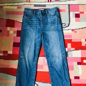 Madewell Classic Straight Jean denim 28